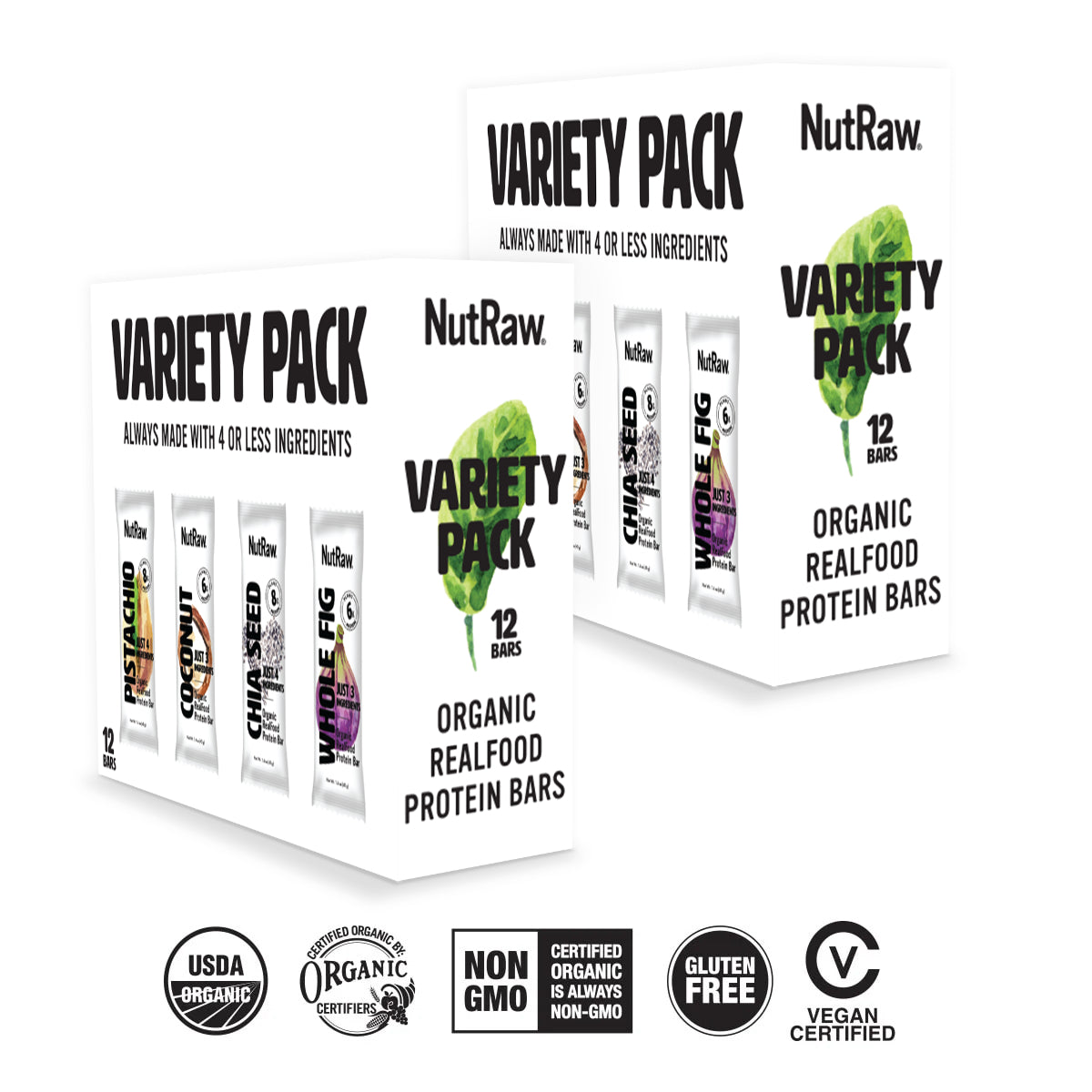 Special - 2 Variety Bars Packs - 1.4oz (24 Bars)